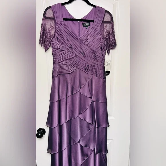 Adrianna Papell | Dresses | Purple Dress Size 6 | Poshmark